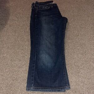 Lucky Brand Dark Blue Ankle Jeans